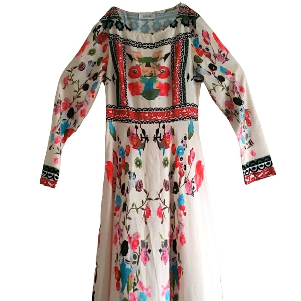 Floral Maxi Dress - Multicolor